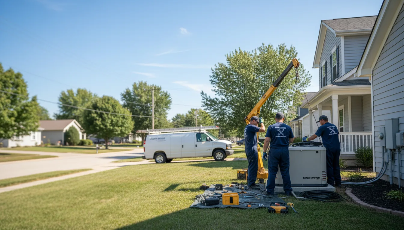 Generator Installation in Columbus, KS near me